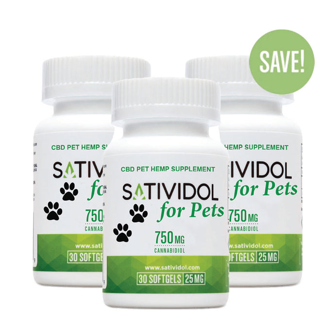 Satividol for Pets Bulk Buy (3 bottles)
